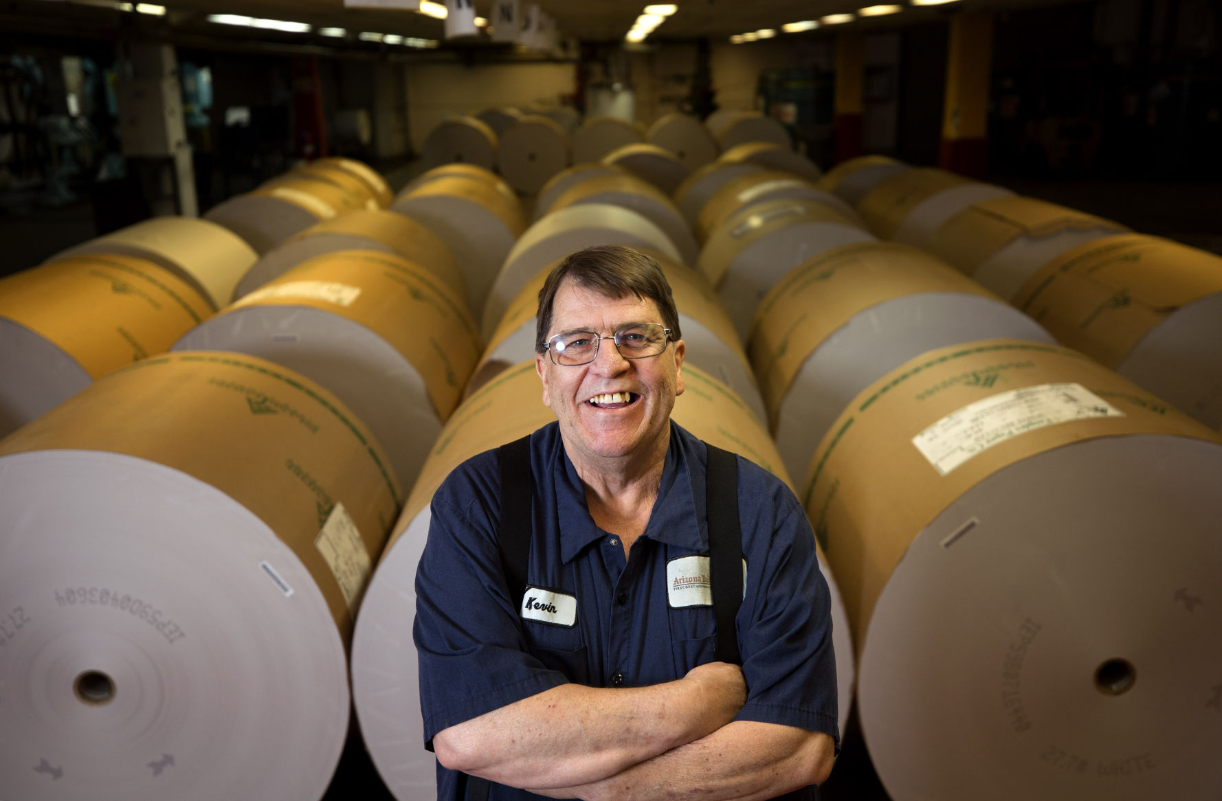 Arizona Daily Star press, packaging, transportation employees